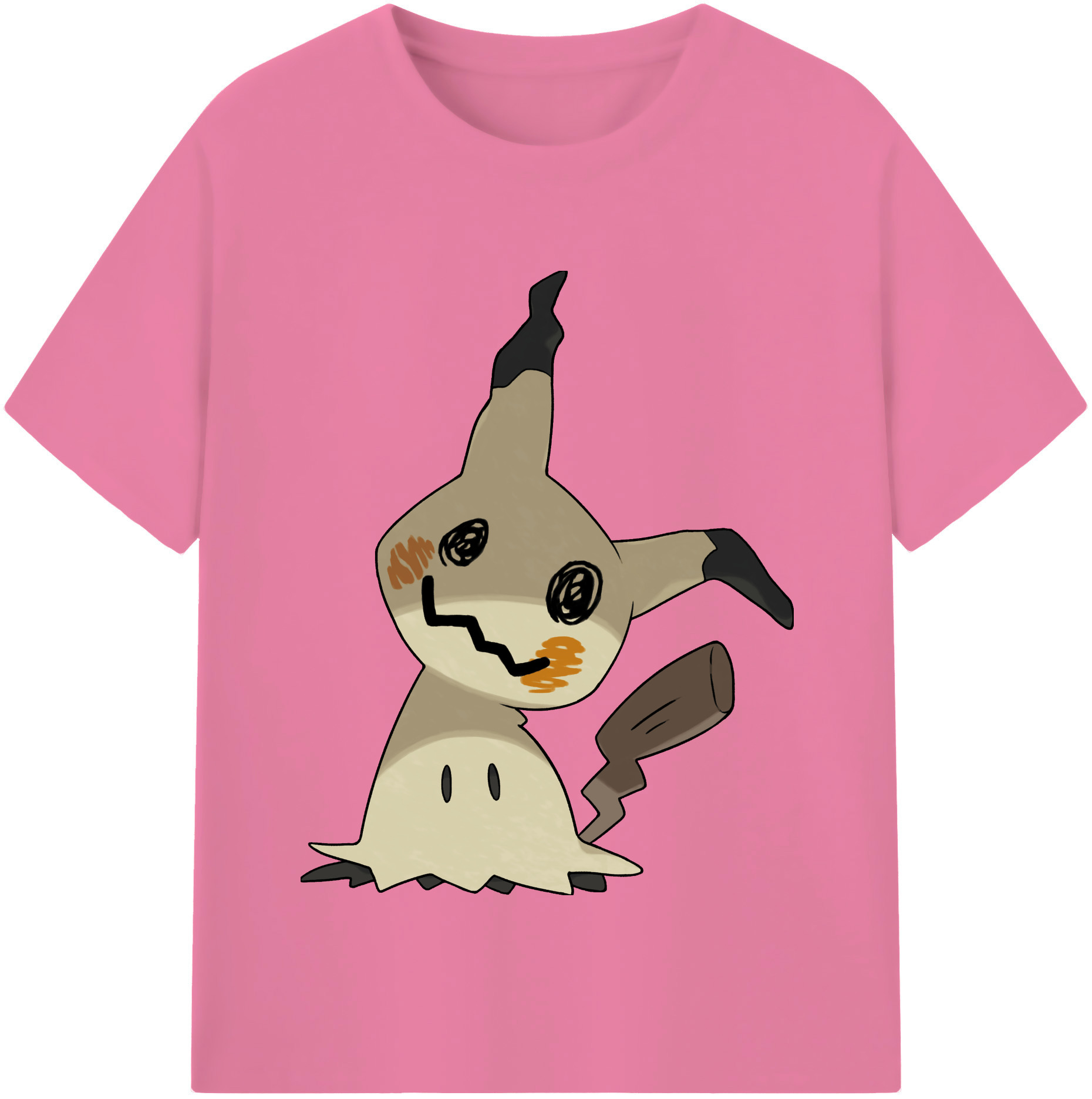 （画像用） ポケットモンスター Pokémon 綿100％半袖Tシャツ（フロントプリント）